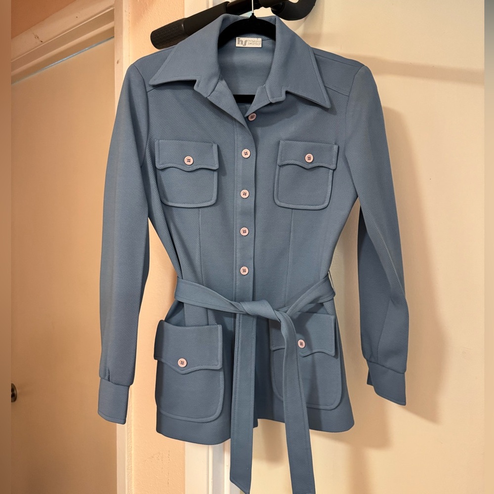1970s Hovland Swanson Women's Blue Set